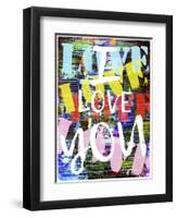 Graffiti Love II-null-Framed Art Print