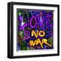 Graffiti Love-Diane Stimson-Framed Art Print