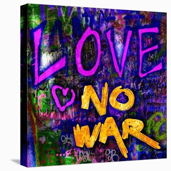 Graffiti Love-Diane Stimson-Stretched Canvas