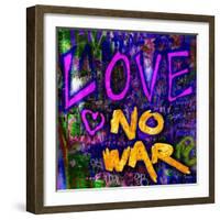 Graffiti Love-Diane Stimson-Framed Art Print