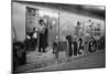Graffiti on a NYC Subway Car on the Became a Symbol of a City in Decline in 1970s-null-Mounted Photo