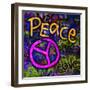 Graffiti Peace-Diane Stimson-Framed Art Print