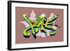 Graffiti Peace-style-photography.de-Framed Art Print