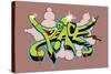 Graffiti Peace-style-photography.de-Stretched Canvas