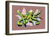 Graffiti Peace-style-photography.de-Framed Art Print