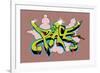 Graffiti Peace-style-photography.de-Framed Premium Giclee Print