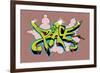 Graffiti Peace-style-photography.de-Framed Premium Giclee Print