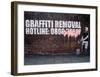 Graffiti Removal-Banksy-Framed Giclee Print