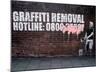 Graffiti Removal-Banksy-Mounted Giclee Print