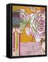 Graffiti Rose II-Liz Jardine-Framed Stretched Canvas