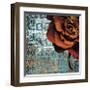 Graffiti Rose-Christina Lazar-schuler-Framed Giclee Print