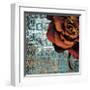 Graffiti Rose-Christina Lazar-schuler-Framed Giclee Print