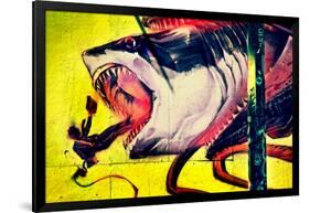 Graffiti Shark 5 Pointz New York City-null-Framed Photo