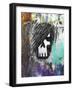 Graffiti Sketch Skull-Roseanne Jones-Framed Giclee Print