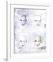 Graffiti Tribute to Jean Paul Gaultier-Davies and Douglas-Framed Art Print