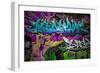 Graffiti Wall Urban Art-SergWSQ-Framed Art Print