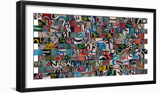 Graffiti-Sharon Elphick-Framed Giclee Print