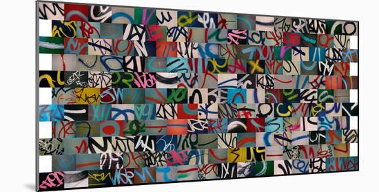 Graffiti-Sharon Elphick-Mounted Giclee Print