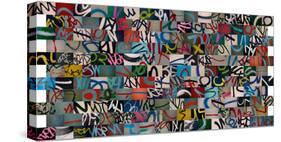 Graffiti-Sharon Elphick-Stretched Canvas