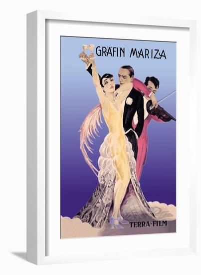 Grafin Mariza: A German Operetta-null-Framed Art Print