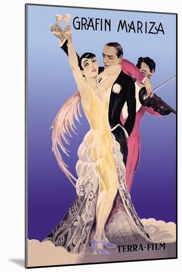 Grafin Mariza: A German Operetta-null-Mounted Art Print