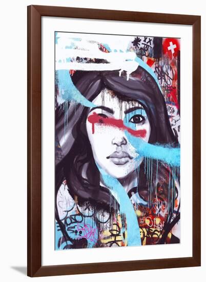 Grafitti Five-THE Studio-Framed Giclee Print