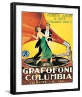 Grafofoni Columbia, Milano-null-Framed Art Print