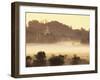 Grafrath Monastery in Fog, at Sunrise, Bavaria, Germany, Europe-Jochen Schlenker-Framed Photographic Print