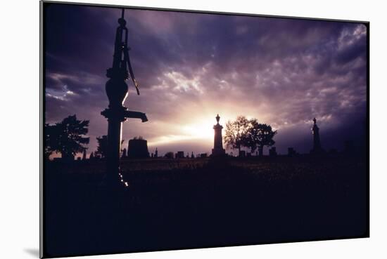 Grafton Cemetery-null-Mounted Photographic Print