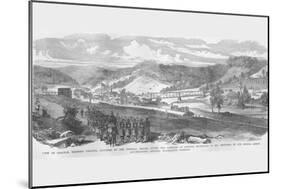 Grafton, West Virginia Occupied-Frank Leslie-Mounted Art Print