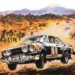 East African Safari Rally-Graham Coton-Giclee Print