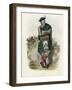 Graham , from the Clans of the Scottish Highlands, Pub.1845 (Colour Litho)-Robert Ronald McIan-Framed Giclee Print