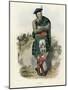 Graham , from the Clans of the Scottish Highlands, Pub.1845 (Colour Litho)-Robert Ronald McIan-Mounted Giclee Print