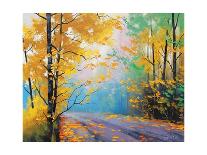 Autumn Forest-Graham Gercken-Stretched Canvas