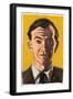 Graham Greene, 2008-Sara Hayward-Framed Giclee Print