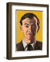 Graham Greene, 2008-Sara Hayward-Framed Giclee Print