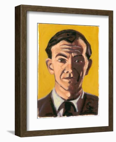 Graham Greene, 2008-Sara Hayward-Framed Giclee Print