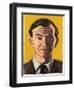 Graham Greene, 2008-Sara Hayward-Framed Giclee Print