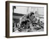 Graham Hill, Denny Hulme and Brian Redman, Spanish Grand Prix, 1968-null-Framed Photographic Print