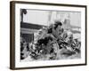 Graham Hill, Denny Hulme and Brian Redman, Spanish Grand Prix, 1968-null-Framed Photographic Print