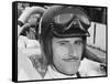 Graham Hill in Cockpit of Lola T90, Indianapolis, 1966-null-Framed Stretched Canvas