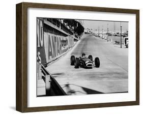 Graham Hill, Monaco Grand Prix, 1964-null-Framed Photographic Print