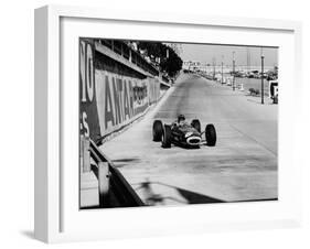 Graham Hill, Monaco Grand Prix, 1964-null-Framed Photographic Print