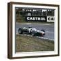 Graham Hill Racing a Brm P261, British Grand Prix, Brands Hatch, Kent, 1966-null-Framed Photographic Print