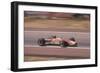 Graham Hill's Lotus at Speed, Spanish Grand Prix, Jarama, Madrid, 1968-null-Framed Photographic Print