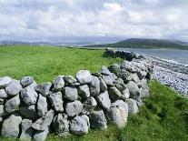 Dry Stone Wall, County Clare, Munster, Eire (Republic of Ireland)-Graham Lawrence-Photographic Print
