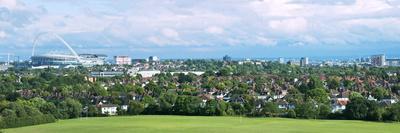 London Skyline Showing Wembley Stadium, London, England, United Kingdom, Europe-Graham Lawrence-Photographic Print