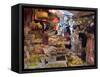 Graham Street, Central District, Hong Kong, China-Sergio Pitamitz-Framed Stretched Canvas