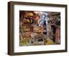 Graham Street, Central District, Hong Kong, China-Sergio Pitamitz-Framed Photographic Print