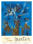 Menton - Tropical France - Palm Tree-Graham Sutherland-Art Print